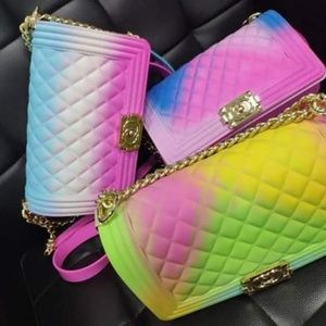colorful purses